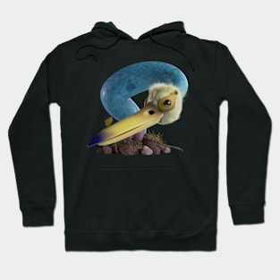 Burrowing Snake Crow Hoodie